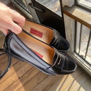 Men’s Cole Haan Black Leather Penny Loafers